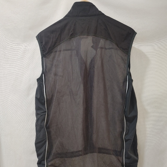 Novara Vented Cycling Vest Men's‎ Black Large Outdoor Athletic Workout Biking - Picture 3 of 8